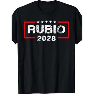 Marco Rubio 2028 President 48 Us Flag Election Campaign 28 T Shirt 90